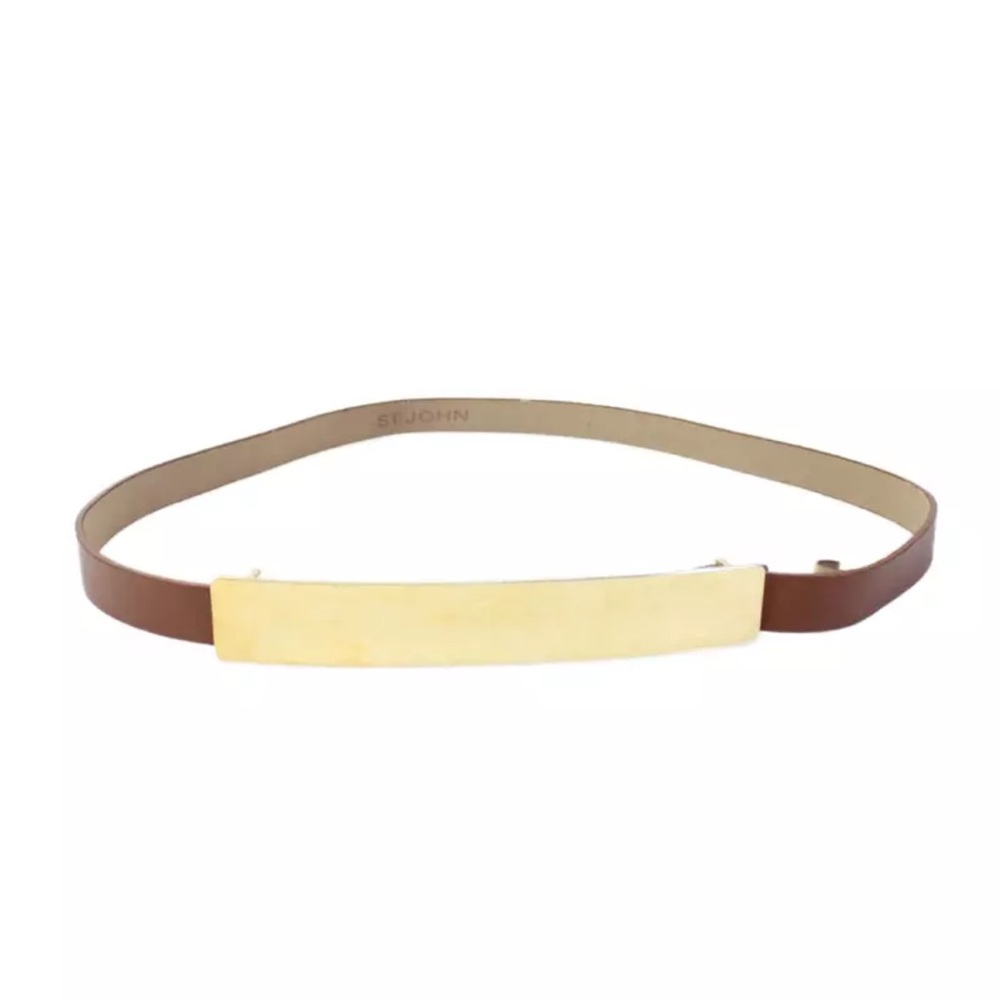 St. John belt.   So classy great with jeans too L